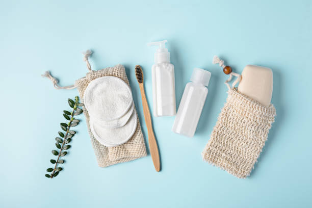 istock Zero waste, sustainable bathroom and lifestyle 1208381880