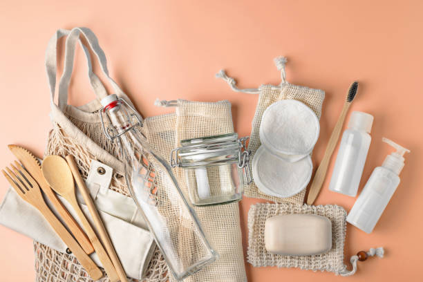 istock Zero waste, sustainable bathroom and lifestyle 1208382116