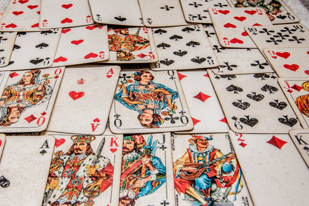 istock old deck of cards vintage on the table 1208385799