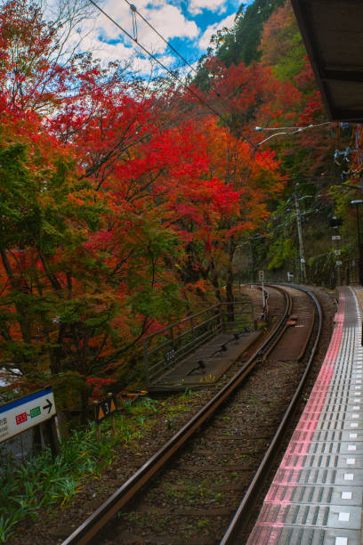 istock Eizan Railway Kurama Line 1208388441