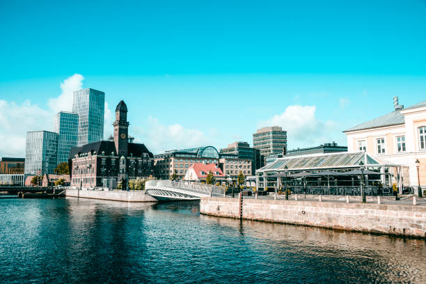 istock Buildings Near Malmo Canal 1208397644