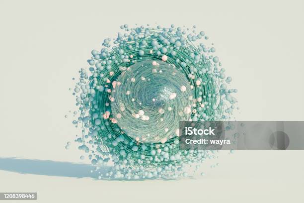 Abstract Composition Of Design Object Stock Photo - Download Image Now - Abstract, Three Dimensional, Innovation