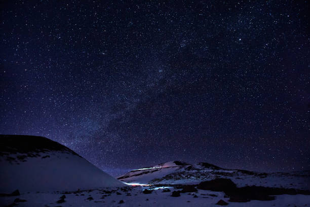 istock Stargazing at Mauna Kea Summit (Big Island, Hawaii) 1208399025