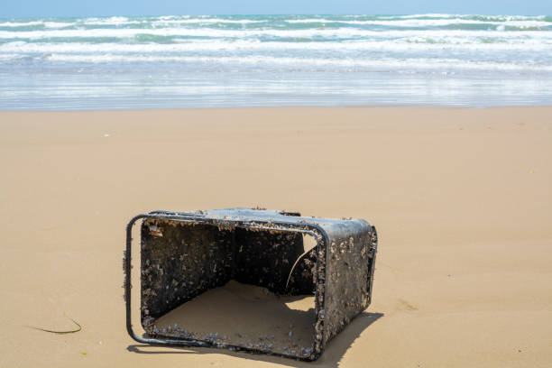 istock Ecological problem of pollution of the world ocean with plastic, waste and garbage 1208406312