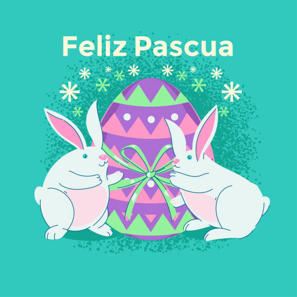 80+ Feliz Pascua Stock Illustrations, Royalty-Free Vector Graphics