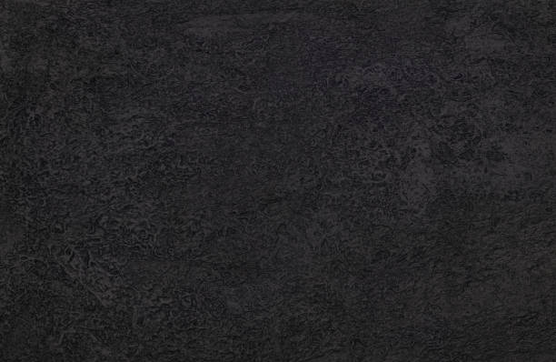 istock Old grunge black concrete background. Dark texture with space.