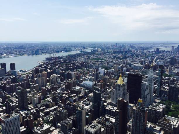 istock America Newyork Manhatten Landscape skyscraper panoramic image empire state building empire state elevator ticket 1208412902