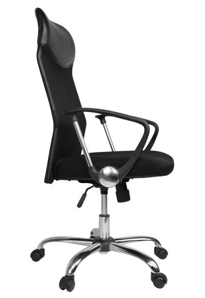 istock Office chair isolated on white background side view 1208413273