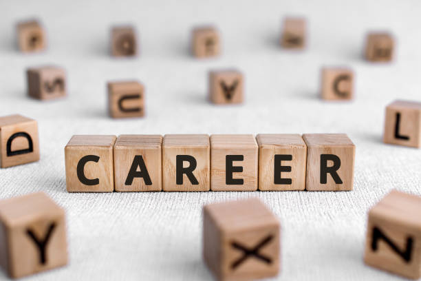 istock Career - words from wooden blocks with letters 1208414533