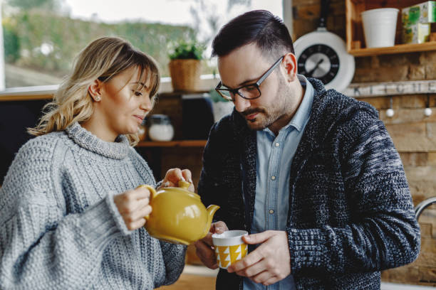 istock Let me pour you some more tea! 1208422766