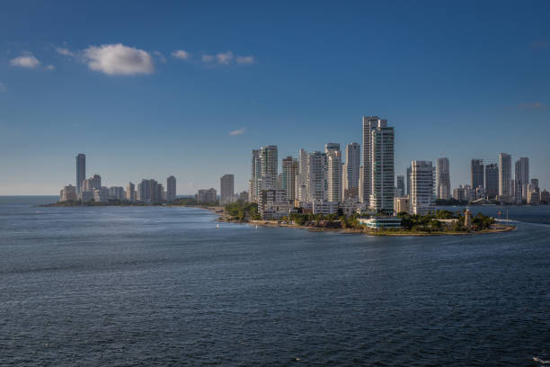 istock Panoramic View of Cartagena, Colombia 1208427095