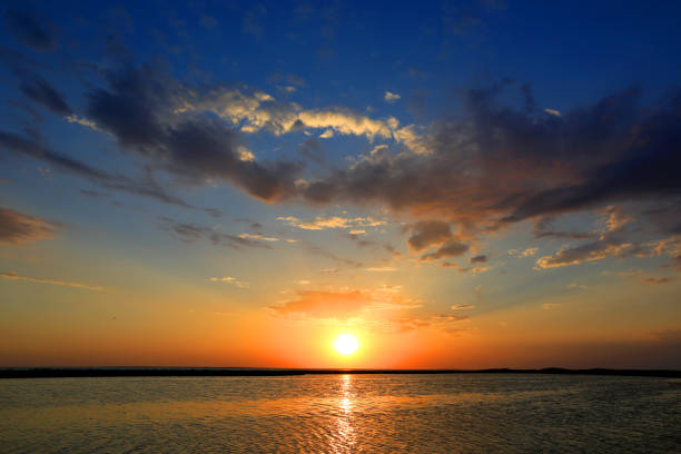 istock majestic sunset on lake 1208430401