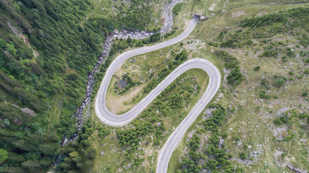 istock Transfagarasan highway in Romania 1208431967