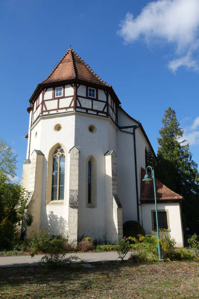 istock Light Star Abbey near Loewenstein 1208439111