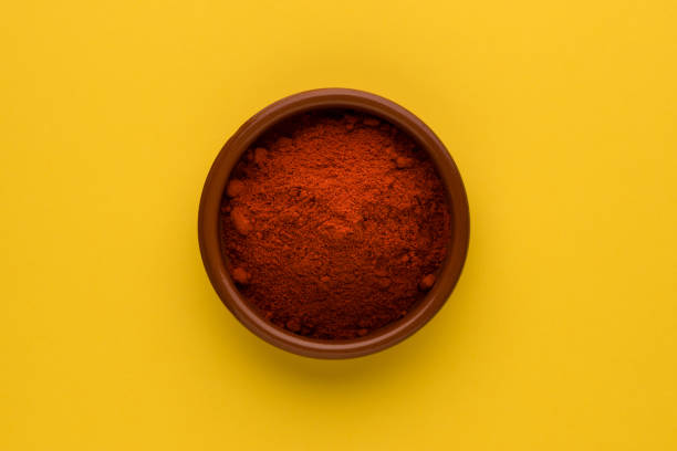 istock Red Chilli Powder in a bowl 1208442588