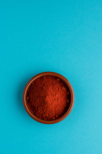 istock Red Chilli Powder in a bowl 1208442593