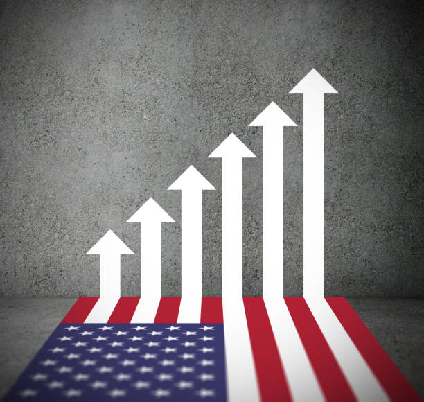 istock American flag arrows forming financial graph pointing up 1208444400