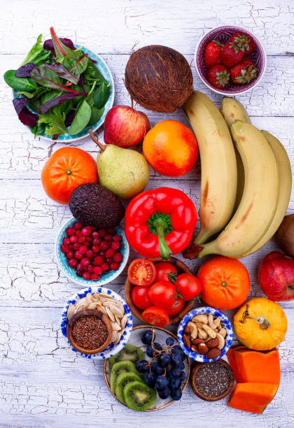 istock Healthy product for fruitarian diet 1208450612