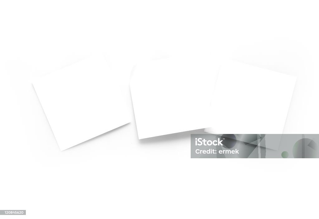 Notas en blanco para el texto. - Foto de stock de Blanco - Color libre de derechos