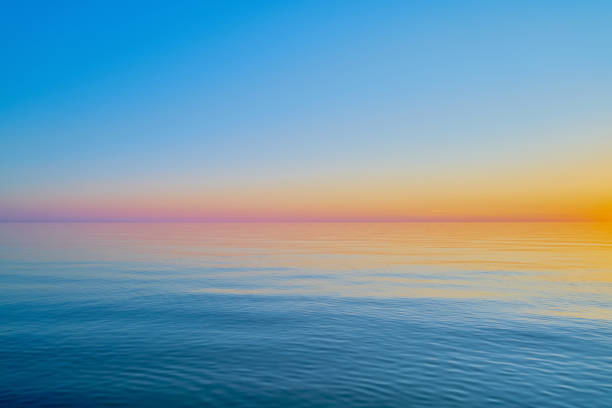 istock Beautiful sunset over Baltic sea. Natural background. Latvia. 1208456946
