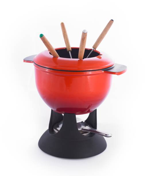 istock red fondue set isolated on white with clipping path 120846262
