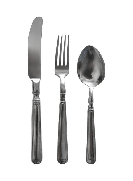 istock cutlery set with spoon fork and knife on white background 1208464774