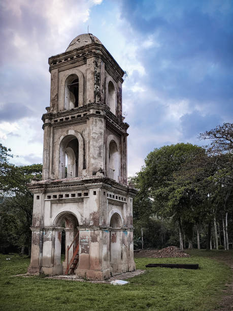 istock Old sugar farm tower of Cuba 1208465592