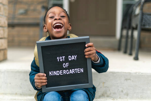 istock First day of kindergarten sign 1208469142