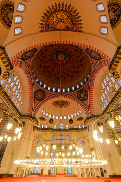 istock Interior of the Blue Mosque, Istanbul. Turkey 1208479155
