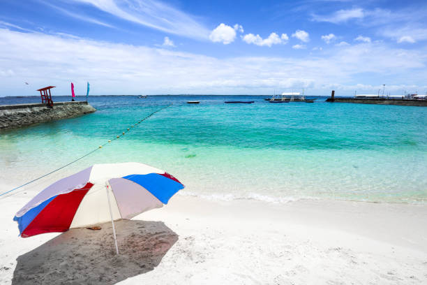 istock Summer sky and beautiful beach in Cebu 1208479175