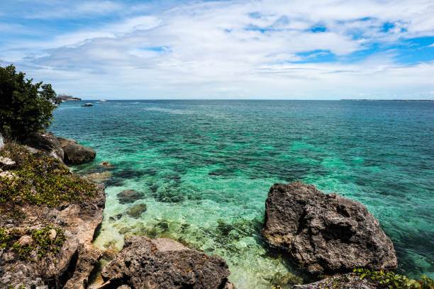 istock Summer sky and beautiful beach in Cebu 1208479196