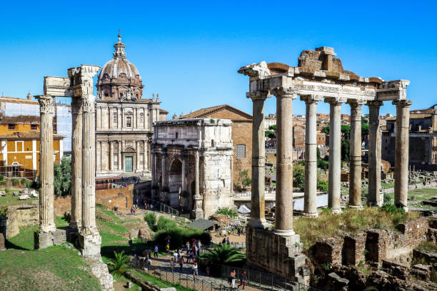 istock Roman Forum in Rome, Italy, 1208479271