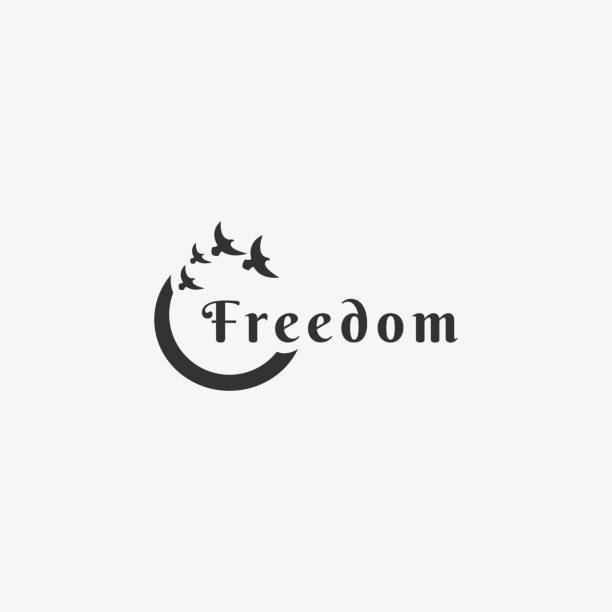 illustrations, cliparts, dessins animés et icônes de vector illustration freedom silhouette style. - liberté