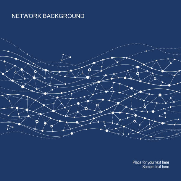 ilustrações de stock, clip art, desenhos animados e ícones de abstract network - social networking abstract community molecular structure