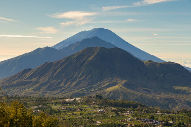 istock Mount Batur view from Pinggan Village 1208500439