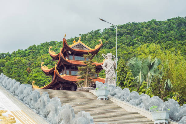istock Beautiful Buddhist temple on the hillside, Phu Quoc, Vietnam 1208507330