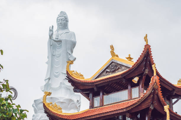 istock Beautiful Buddhist temple on the hillside, Phu Quoc, Vietnam 1208507346