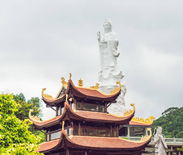 istock Beautiful Buddhist temple on the hillside, Phu Quoc, Vietnam 1208507368