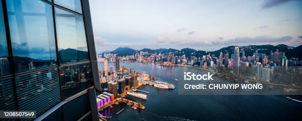 West Kowloon International Commerce Centre Hong Kong Stock Photo - Download Image Now