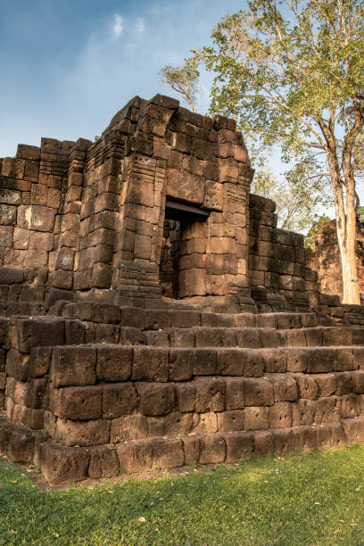istock Steps at the tower of the Khmer temple 1208509552