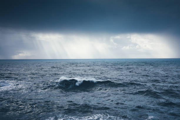 istock Stormy Sea In Iceland 1208509817