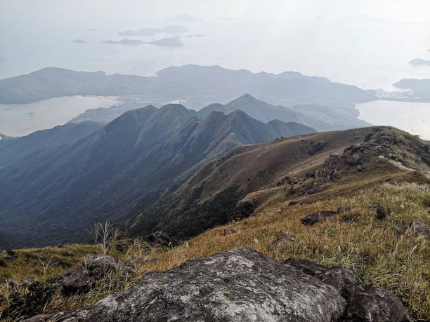 istock Panorama from Lantau peak, Hong Kong 1208512639