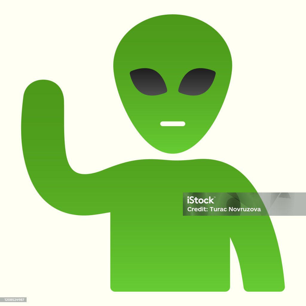 Biểu Tượng Dòng Thế Giới Xin Chào Người Ngoài Hành Tinh Hình Người ...