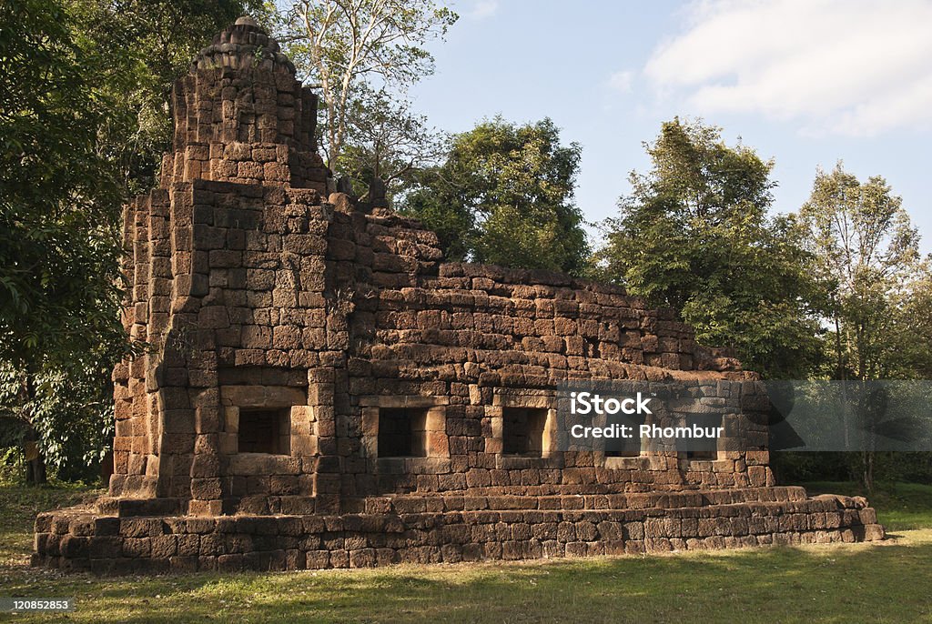 Prasat Ta Muang bei Sonnenuntergang - Lizenzfrei Abenddämmerung Stock-Foto