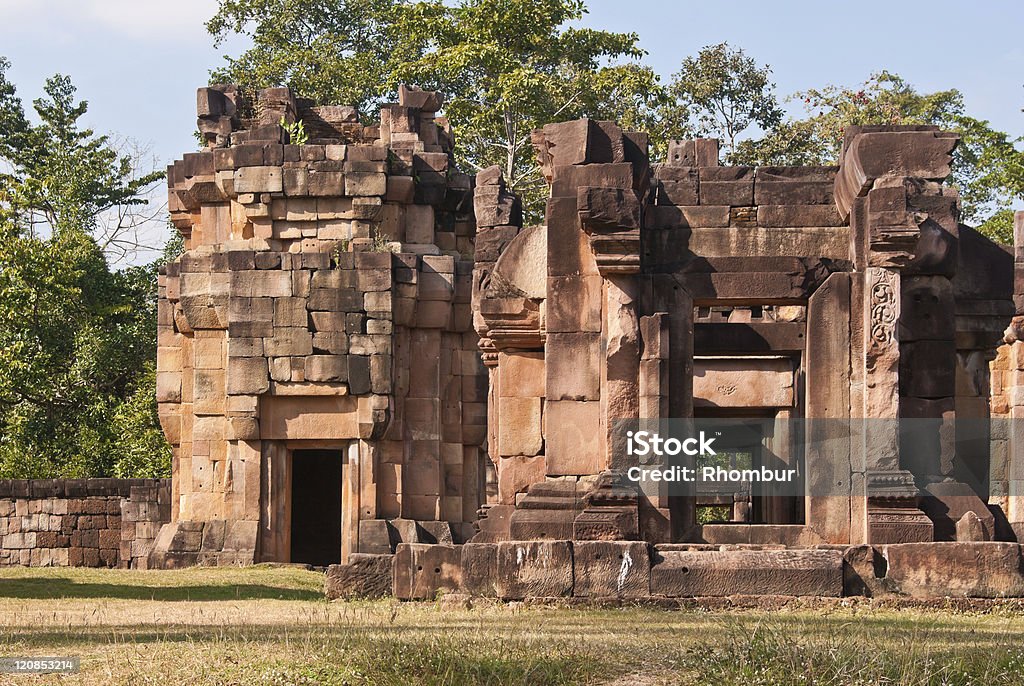 Prasat Ta Für das Moana Thom bei Sonnenuntergang - Lizenzfrei Abenddämmerung Stock-Foto