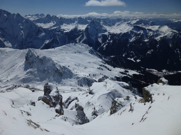 istock alpine panorama of the dolomite mountains 1208538405
