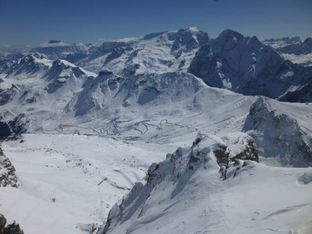 istock alpine panorama of the dolomite mountains 1208539078
