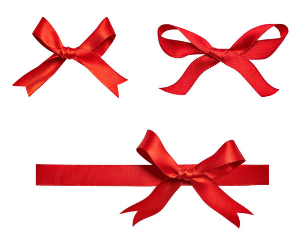 istock ribbon bow card note chirstmas celebration greeting red knot 1208540103