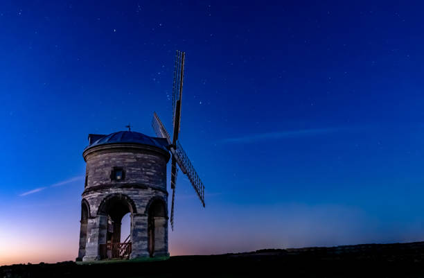 istock Chesterton Windmill at Moonset/Sunrise 1208543191