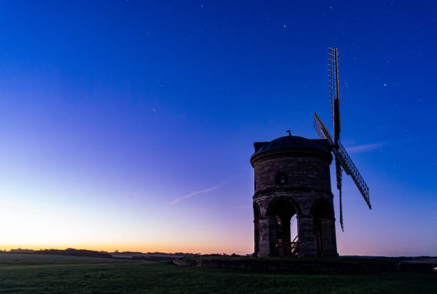 istock Chesterton Windmill at Moonset/Sunrise 1208543194